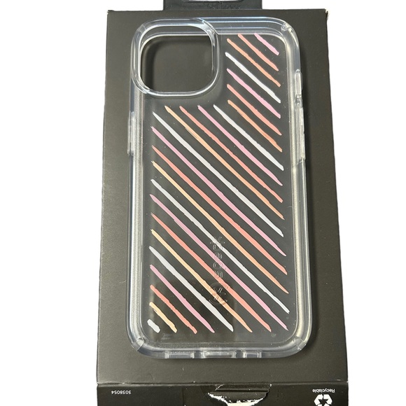 New Speck Gemshell Edition pink clear Ipphone 13 case microban‎  magsafe. - Picture 1 of 3
